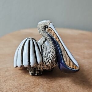 Artesania Rinconada Uruguay Carved Pelican